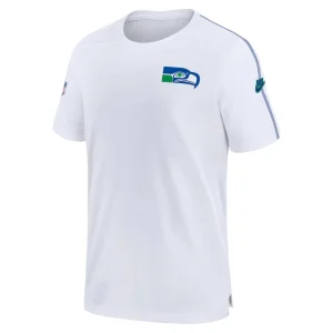 Seattle seahawks nike sideline alternate logo coach performance top White M