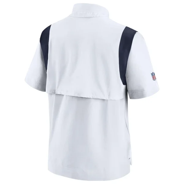Seattle seahawks nike sideline coaches chevron lockup pullover top White L