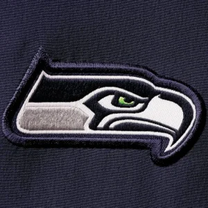 Seattle seahawks nike sideline coaches short sleeve quarter zip jacket College navy XL