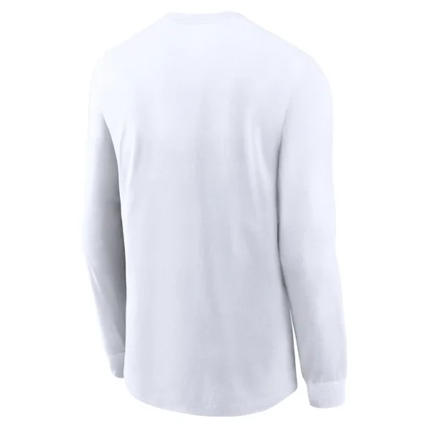 Seattle seahawks nike sideline infograph lock up performance long sleeve t shirt Silver M