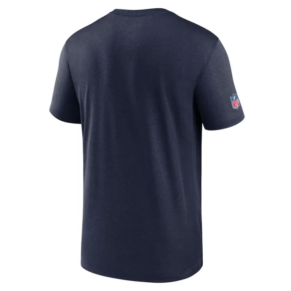 Seattle seahawks nike sideline infograph performance t shirt Navy M
