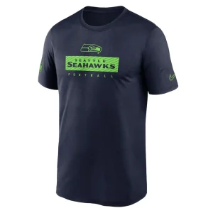 Seattle seahawks nike sideline legend performance t shirt College navy M