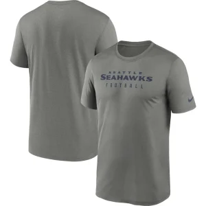 Seattle seahawks nike sideline legend performance t shirt Heather gray