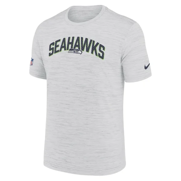 Seattle seahawks nike sideline velocity athletic stack performance t shirt White M