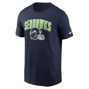 Seattle seahawks nike team athletic t shirt College navy M
