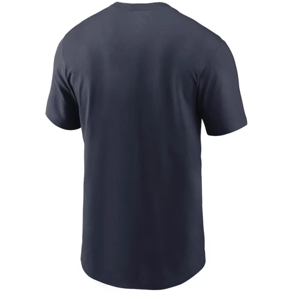 Seattle seahawks nike team wordmark t shirt College navy L
