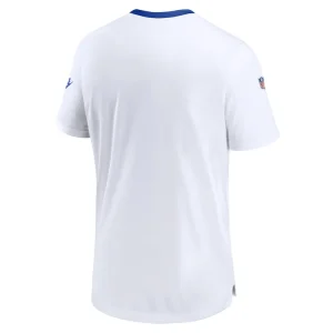 Seattle seahawks nike throwback sideline coaches performance t shirt White L