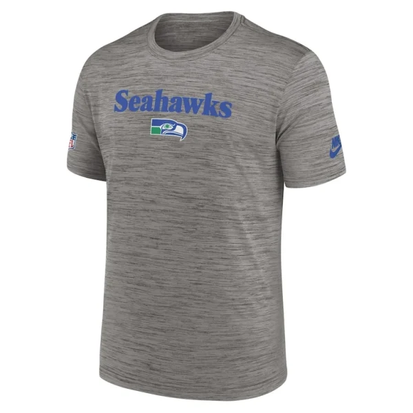 Seattle seahawks nike throwback sideline performance t shirt Heather charcoal M