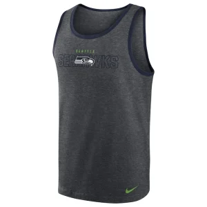 Seattle seahawks nike tri blend tank top Heathered charcoal M