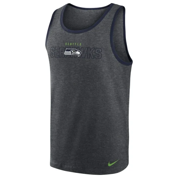 Seattle seahawks nike tri blend tank top Heathered charcoal M