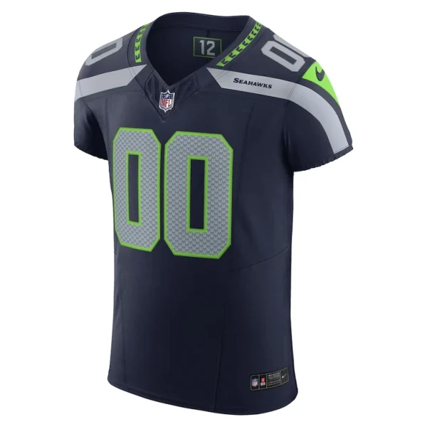 Seattle seahawks nike vapor f.u.s.e. elite custom jersey College navy 44