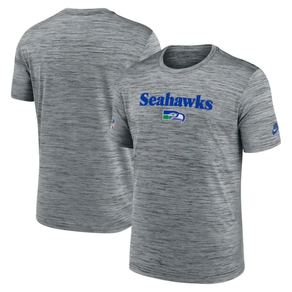 Seattle seahawks nike velocity alternate logo performance t shirt Gray
