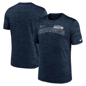 Seattle seahawks nike velocity arch performance t shirt College navy