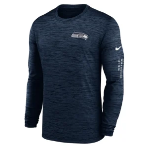Seattle seahawks nike velocity long sleeve t shirt College navy M