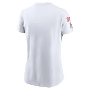Seattle seahawks nike womens 2024 salute to service legend performance t shirt White M