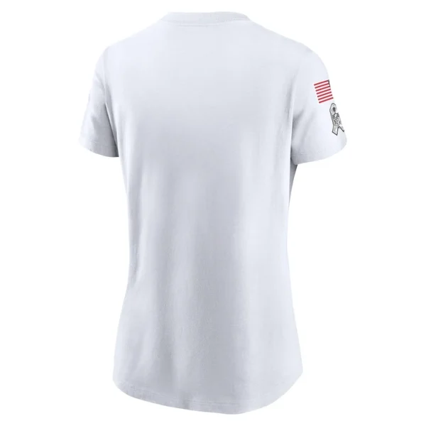Seattle seahawks nike womens 2024 salute to service legend performance t shirt White M