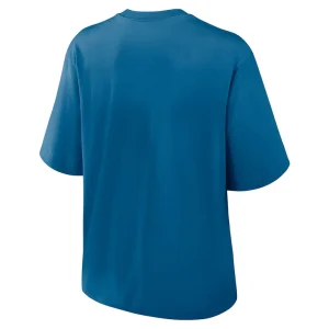 Seattle seahawks nike womens arch boxy t shirt Blue L