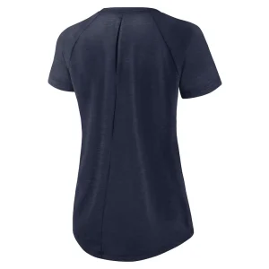 Seattle seahawks nike womens back slit lightweight fashion t shirt Whiteheather scarlet M