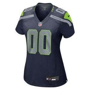 Seattle seahawks nike womens custom game jersey College navy M