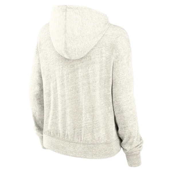 Seattle seahawks nike womens gym vintage logo pullover hoodie Cream M