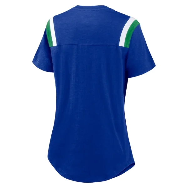 Seattle seahawks nike womens historic slub fashion t shirt Heather royal M
