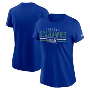 Seattle seahawks nike womens historic t shirt Royal