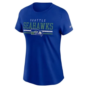 Seattle seahawks nike womens historic t shirt Royal S