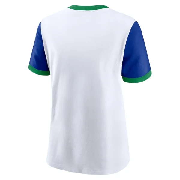 Seattle seahawks nike womens rewind ringer t shirt Whiteroyal M