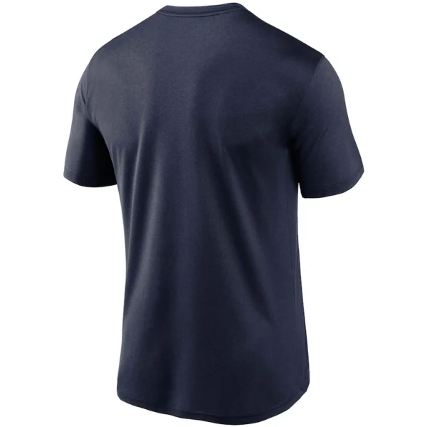 Seattle seahawks nike wordmark legend performance t shirt College navy L