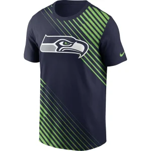 Seattle seahawks nike yard line fashion asbury t shirt College navy M
