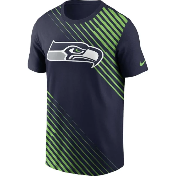 Seattle seahawks nike yard line fashion asbury t shirt College navy M