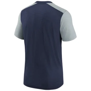 Seattle seahawks nike youth colorblock team name t shirt Heathered college navyheathered gray Yth L