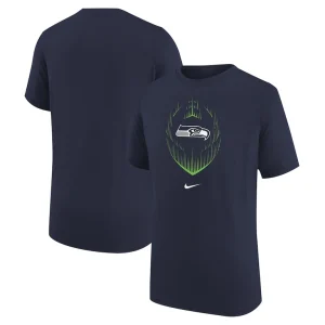 Seattle seahawks nike youth legend icon t shirt Navy