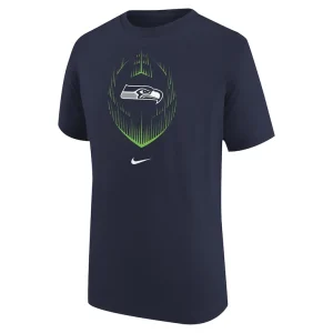 Seattle seahawks nike youth legend icon t shirt Navy Yth M