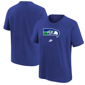 Seattle seahawks nike youth rewind essential t shirt Royal