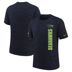 Seattle seahawks nike youth sideline velocity performance t shirt College navy