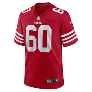 Sebastian gutierrez san francisco 49ers nike team game jersey Scarlet S