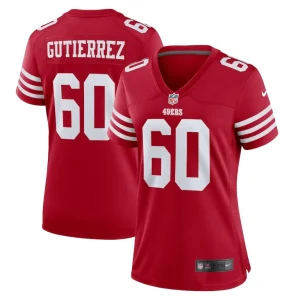 Sebastian gutierrez san francisco 49ers nike womens team game jersey Scarlet