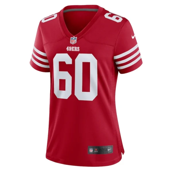 Sebastian gutierrez san francisco 49ers nike womens team game jersey Scarlet S