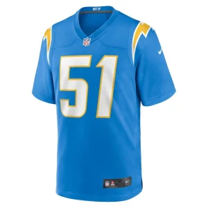 Sebastian joseph day los angeles chargers nike game player jersey Powder blue M