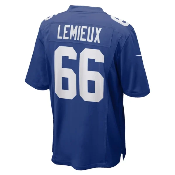 Shane lemieux new york giants nike game jersey Royal L