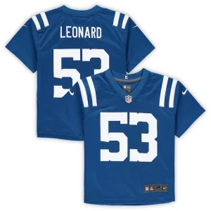 Shaquille leonard indianapolis colts nike preschool game jersey Royal