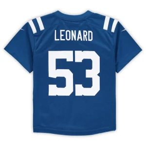 Shaquille leonard indianapolis colts nike preschool game jersey Royal 7