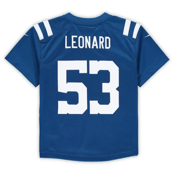 Shaquille leonard indianapolis colts nike preschool game jersey Royal 7