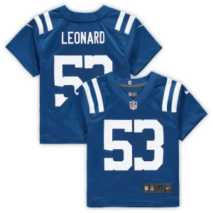 Shaquille leonard indianapolis colts nike toddler game jersey Royal