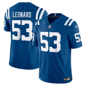Shaquille leonard indianapolis colts nike vapor f.u.s.e. limited jersey Royal