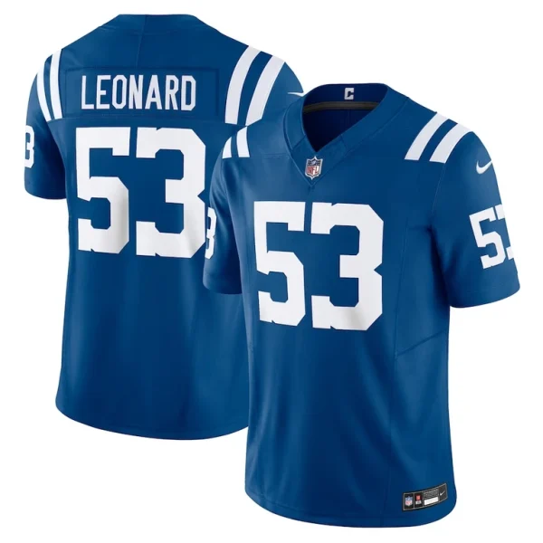 Shaquille leonard indianapolis colts nike vapor f.u.s.e. limited jersey Royal