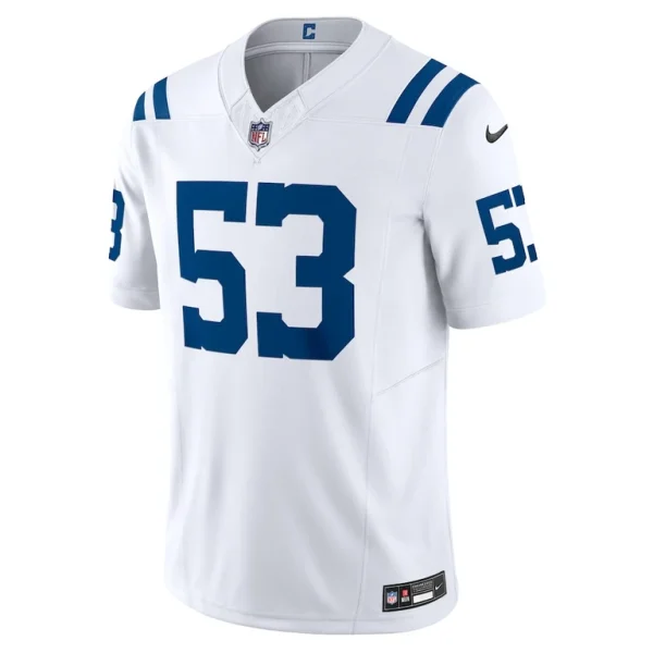 Shaquille leonard indianapolis colts nike vapor f.u.s.e. limited jersey White M