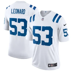 Shaquille leonard indianapolis colts nike vapor limited jersey White