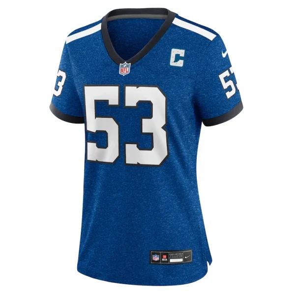 Shaquille leonard indianapolis colts nike womens player jersey Blue M